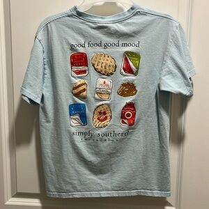 Simply Southern Girls youth large tee shirt